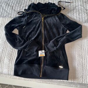 Calvin Klein Performance velour jacket small